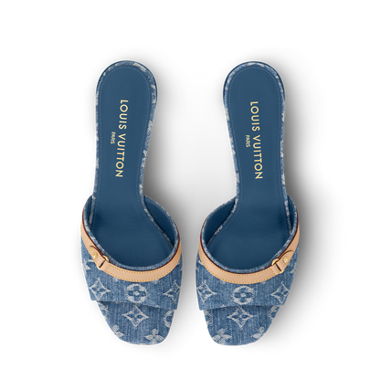 "LV" Kitten Heels