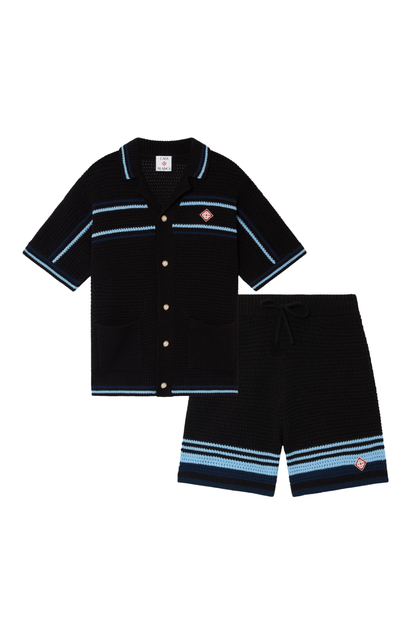 Casa Stripes Short Set