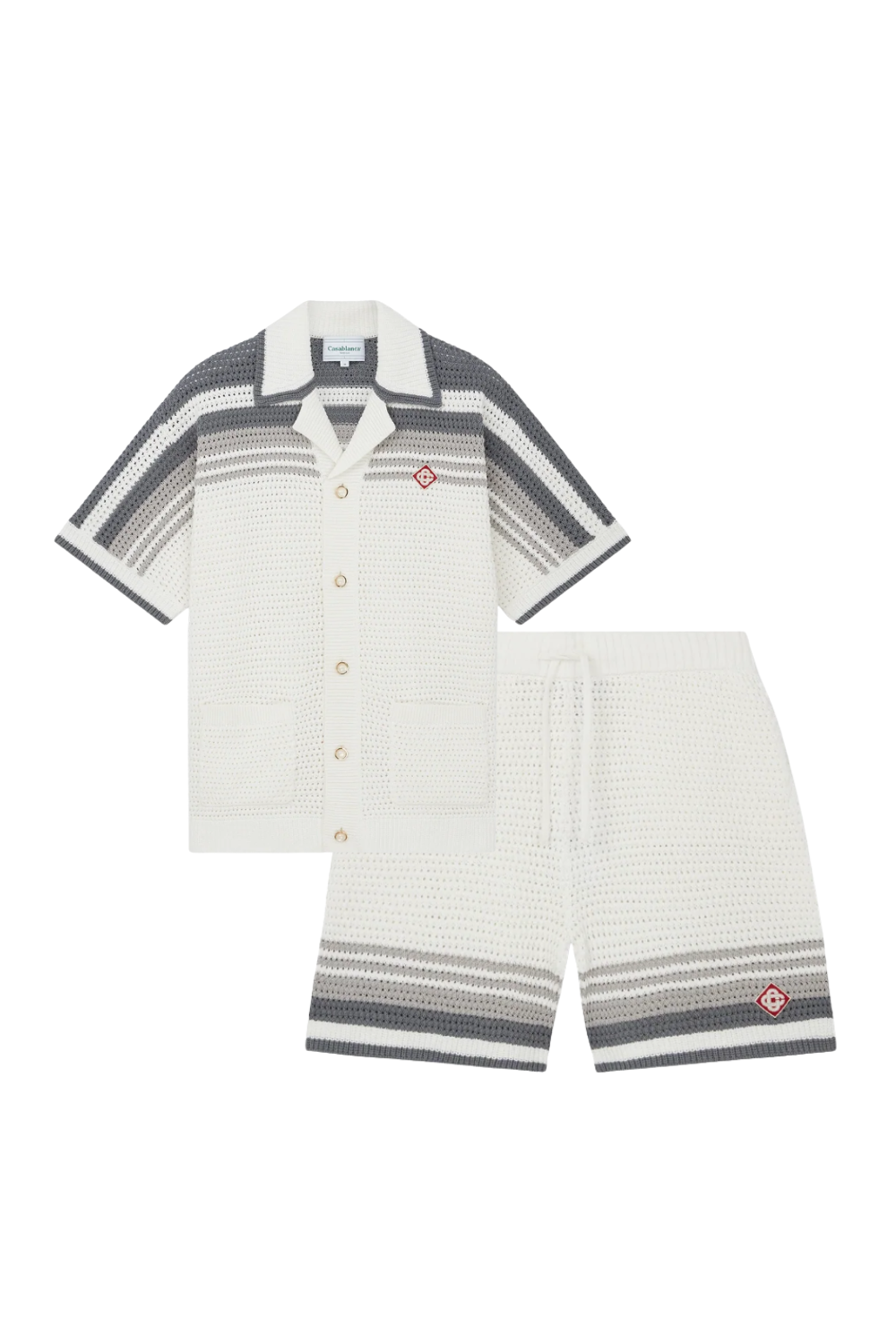 Casa Stripes Short Set