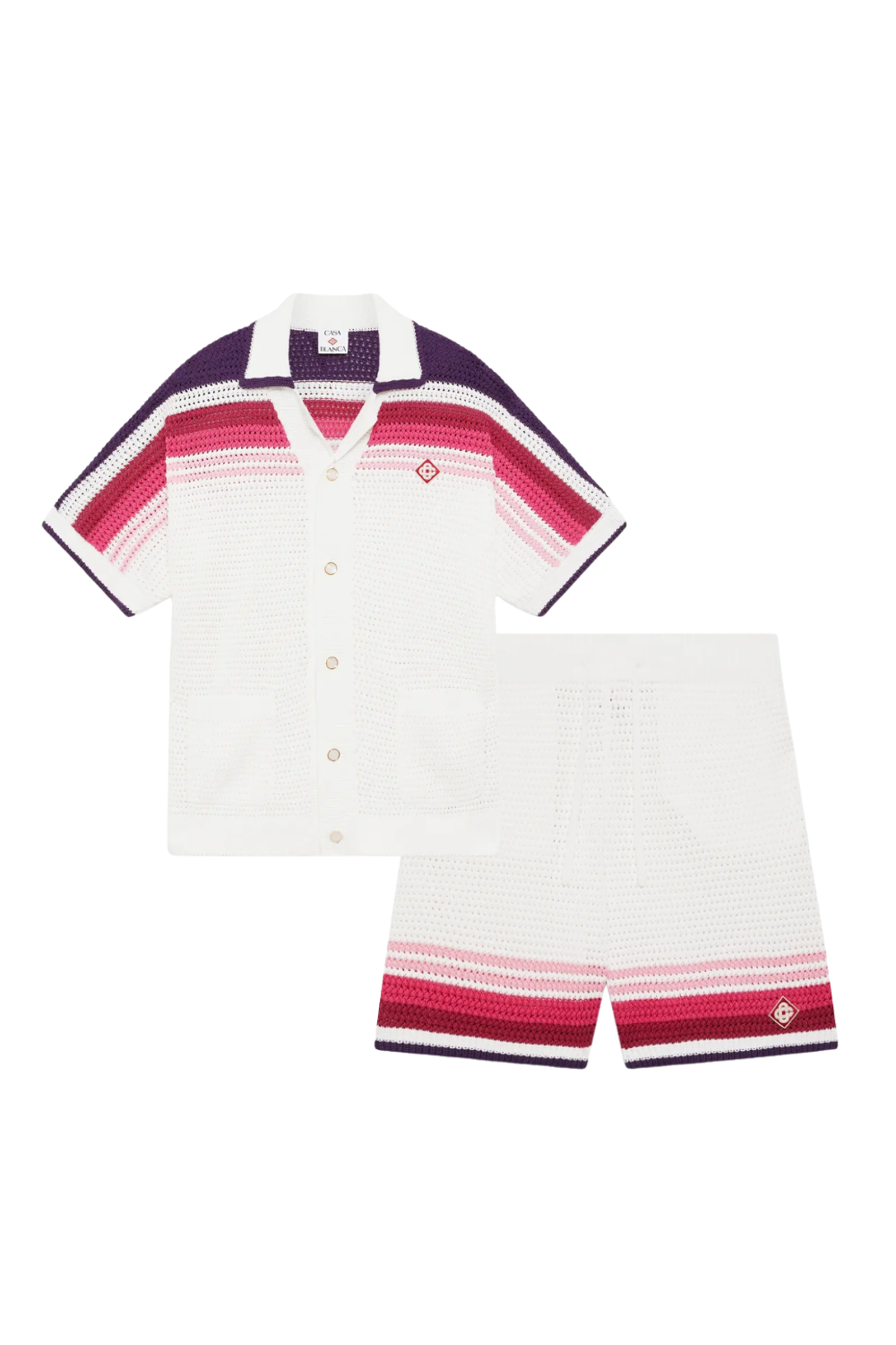 Casa Stripes Short Set