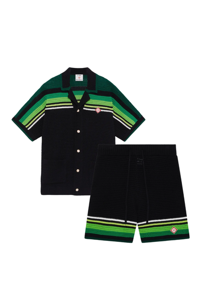 Casa Stripes Short Set