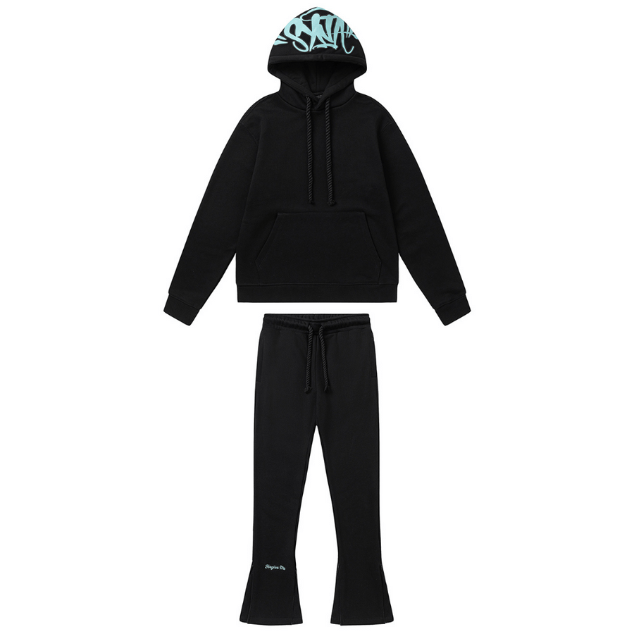 "Syna" Black Blue Tracksuit