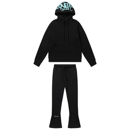 "Syna" Black Blue Tracksuit