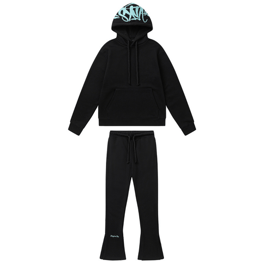 "Syna" Black Blue Tracksuit
