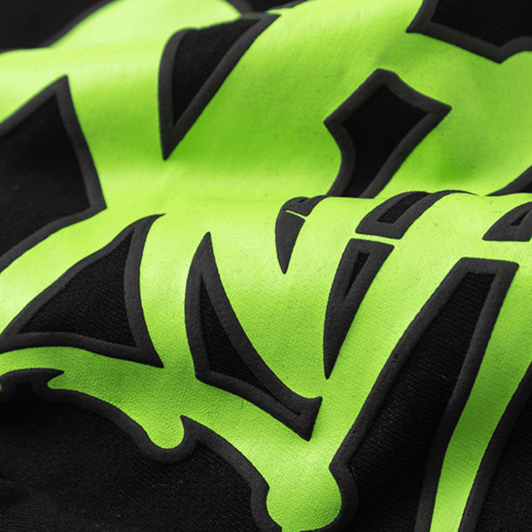 "Syna" Black Green Tracksuit