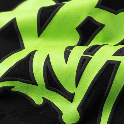 "Syna" Black Green Tracksuit