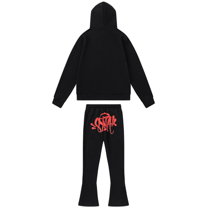 "Syna" Black Red Tracksuit