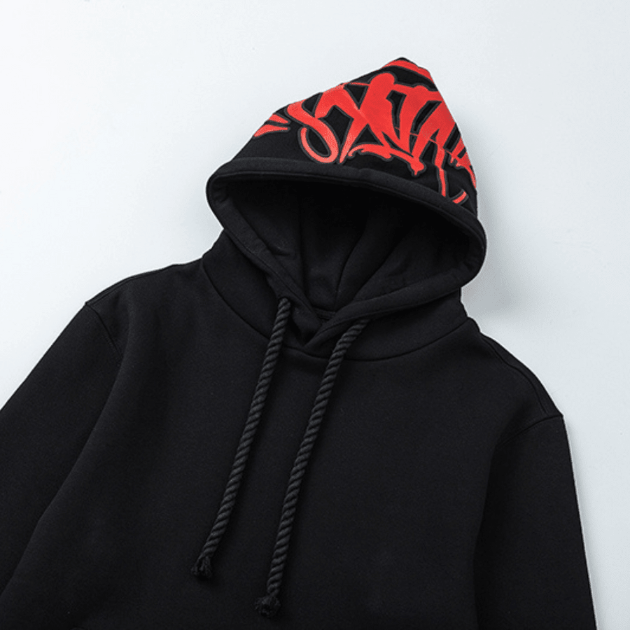 "Syna" Black Red Tracksuit