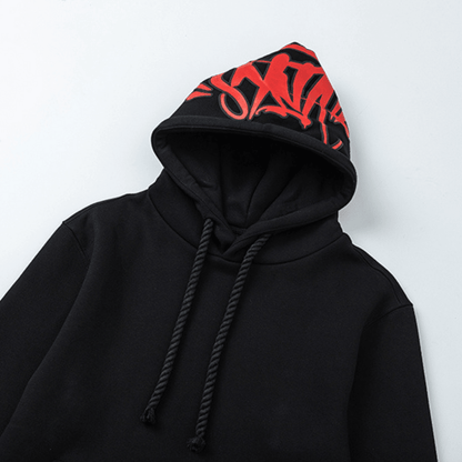 "Syna" Black Red Tracksuit