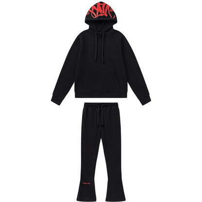 "Syna" Black Red Tracksuit