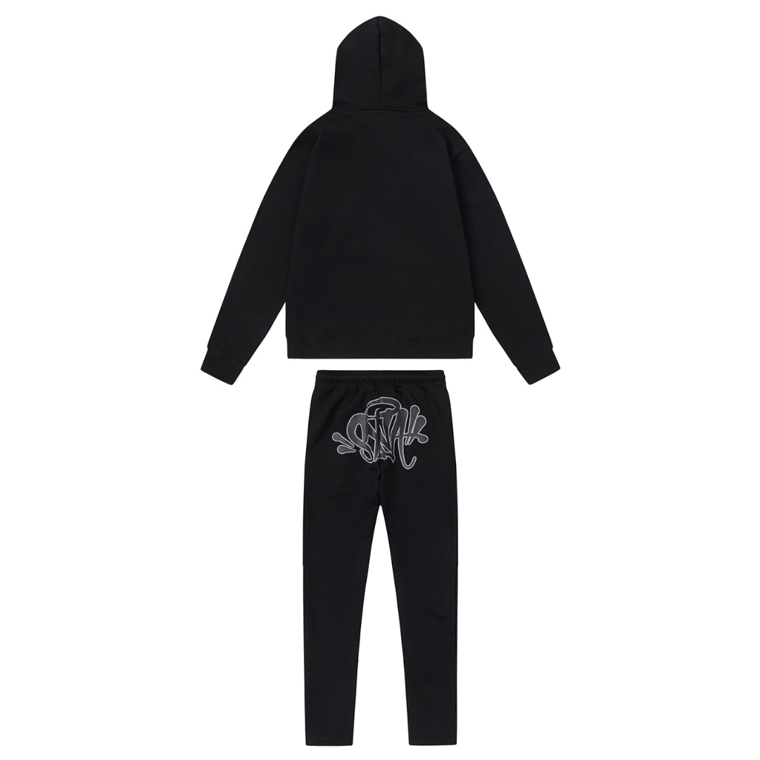 "Syna" Black and Grey Tracksuit