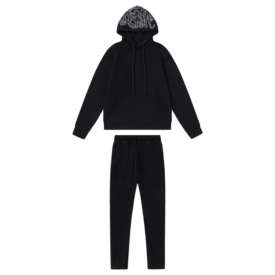 "Syna" Black and Grey Tracksuit