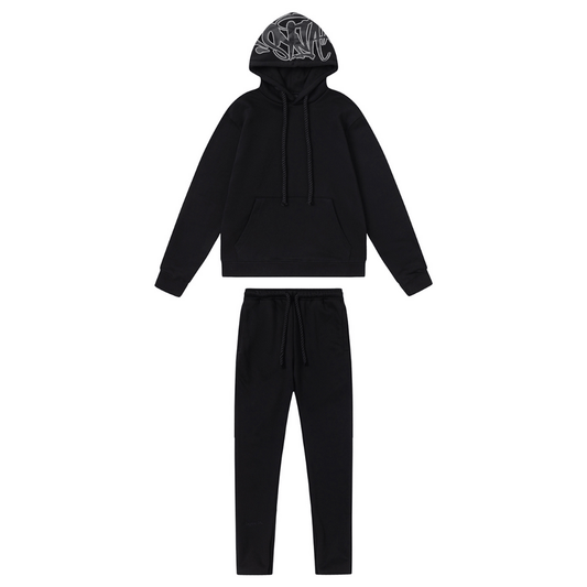 "Syna" Black and Grey Tracksuit