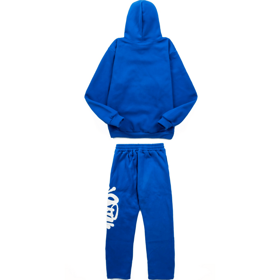 "Syna" Logo Blue Tracksuit