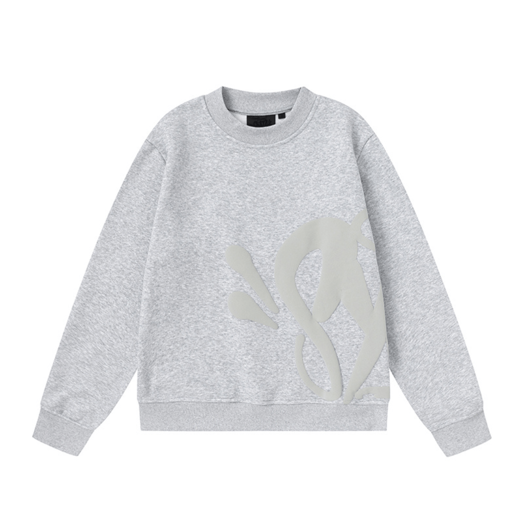 "Syna" Monogram Grey Tracksuit
