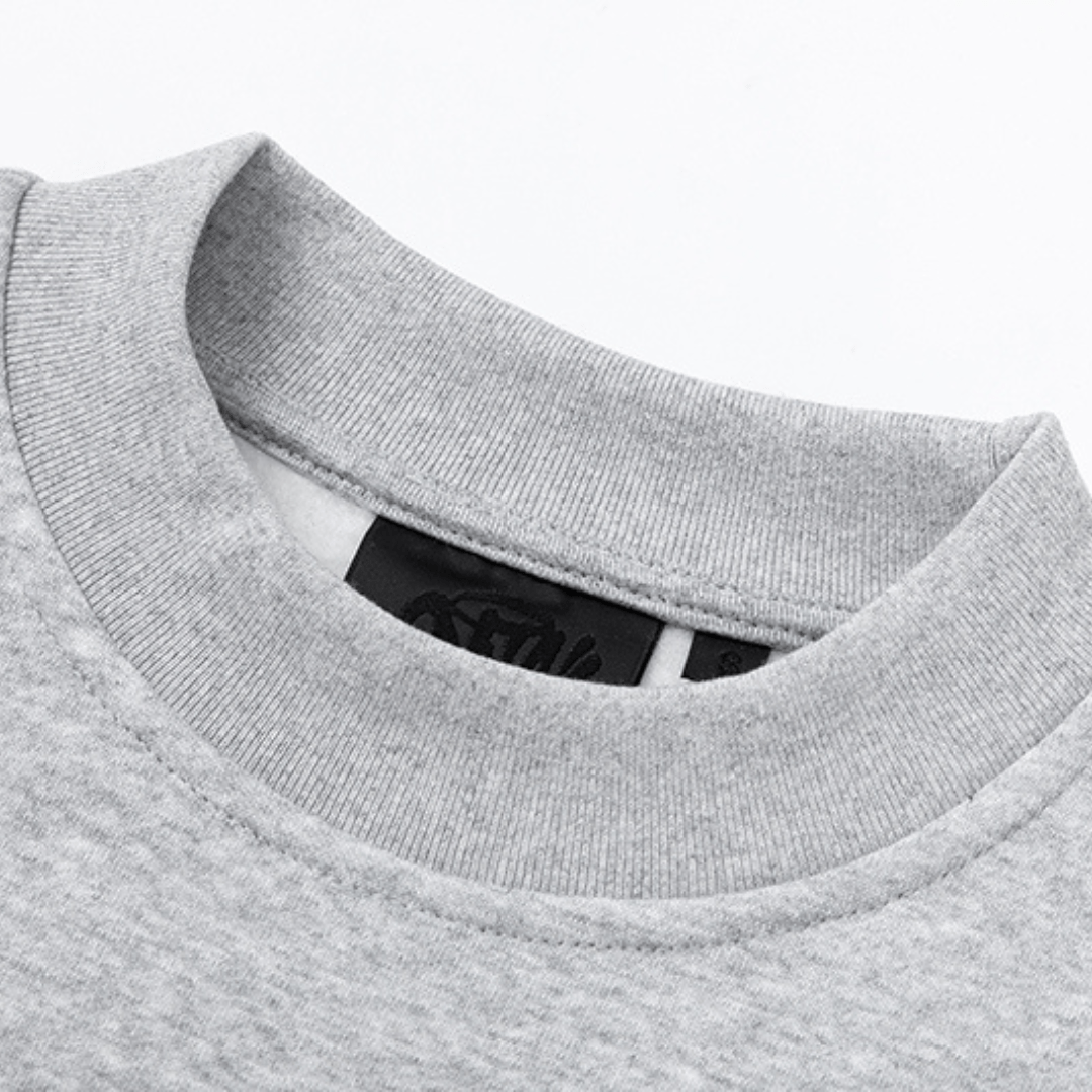 "Syna" Monogram Grey Tracksuit