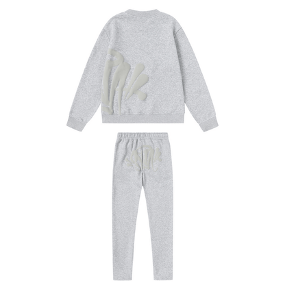 "Syna" Monogram Grey Tracksuit